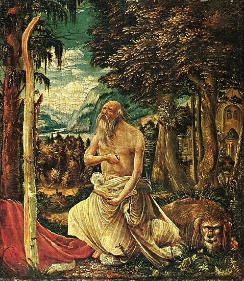 Albrecht Altdorfer Hieronymus Germany oil painting art